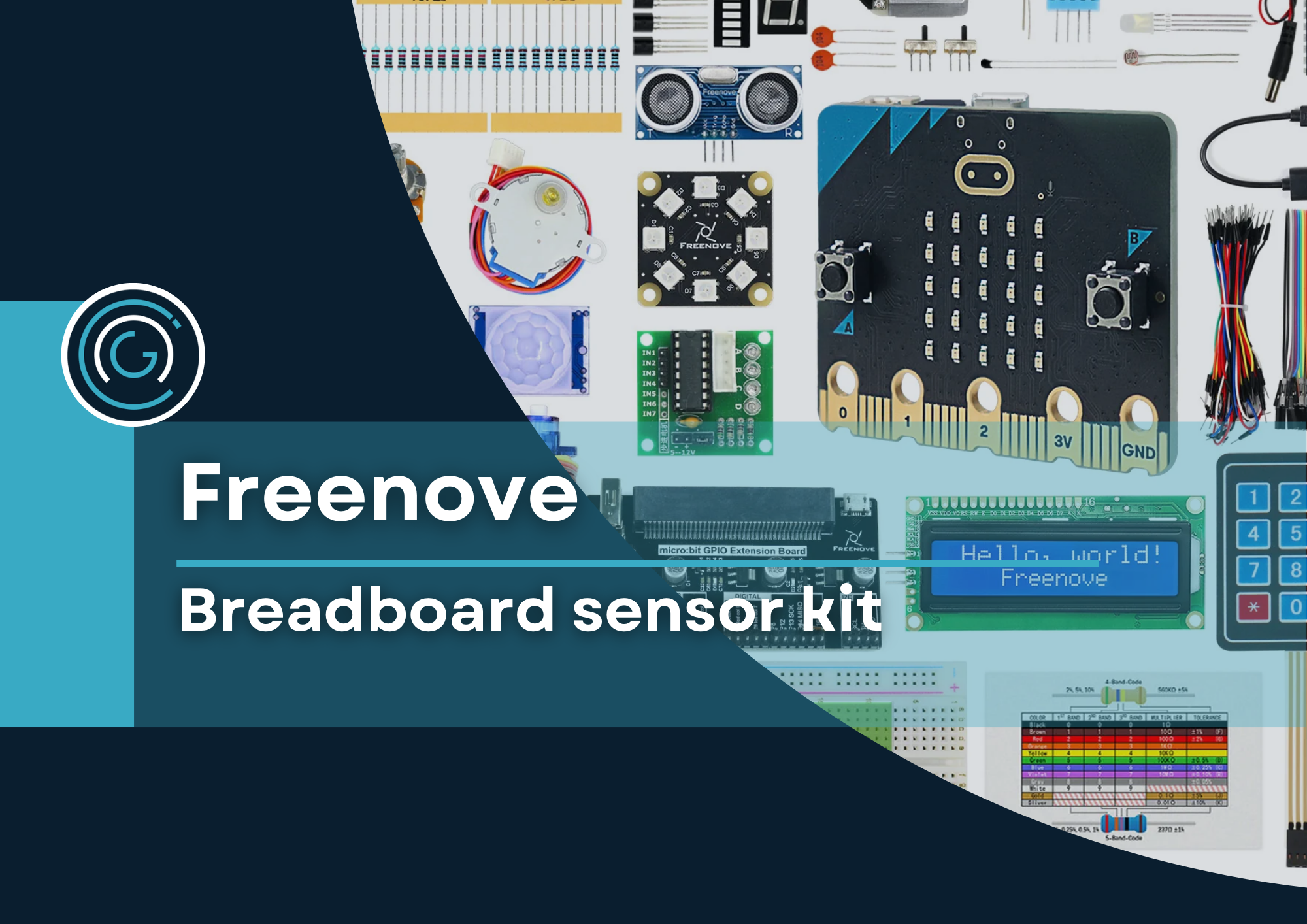 Freenove Breadboard kit with sensors